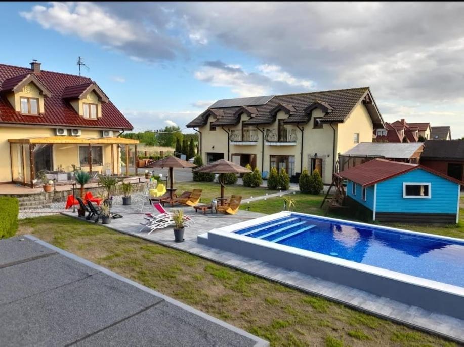 Dom Goscinny Vollare Ujście-Darłowskie Exterior foto